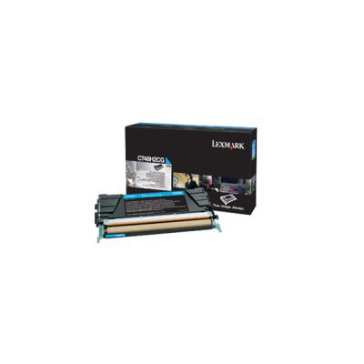 Lexmark C748H2CG Cartouche de toner 1 pièce(s) Original Cyan