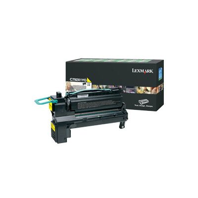 Lexmark C792X1YG Cartouche de toner 1 pièce(s) Original Jaune