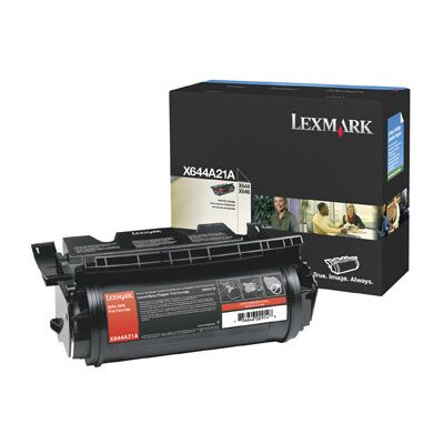 Lexmark X644A21E Cartouche de toner 1 pièce(s) Original Noir