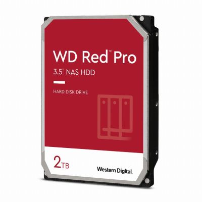 Western Digital HDD Red Pro 2TB 3.5 SATA 6GB/s 64MB