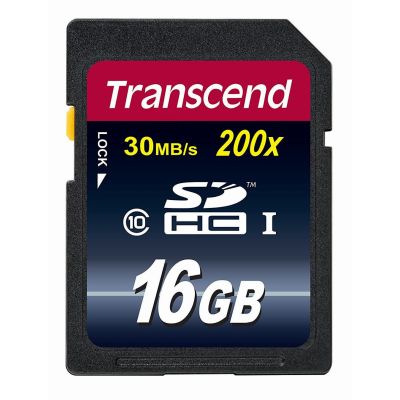 Transcend SecureDigital/16GB SDHC Class 10