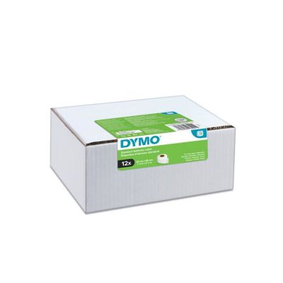 DYMO LW STD ADDRESS LABELS 28X89MM 12 PK