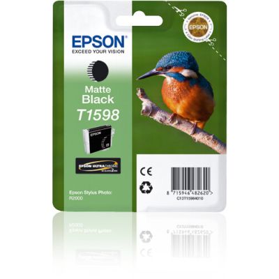 Epson Cartouche "Martin-pêcheur" - Encre UltraChrome Hi-Gloss2 Noir Mat