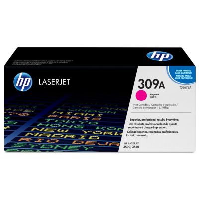 HP 309A Colour LaserJet original cartouche de toner magenta capacit? standard 4.000 pages pack de 1
