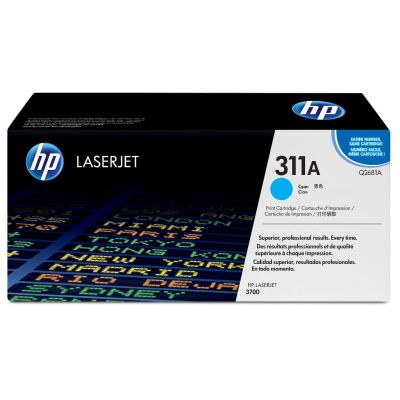 HP 311A Colour LaserJet original cartouche de toner cyan capacit? standard 6.000 pages pack de 1