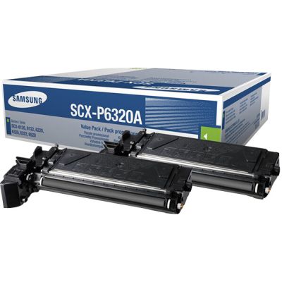 Samsung Pack de 2 cartouches de toner noir SCX-P6320A