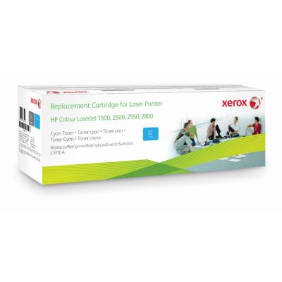 Xerox Toner cyan. Equivalent à HP C9701A/Q3961A. Compatible avec HP Colour LaserJet 1500, Colour LaserJet 2500, Colour LaserJet 2550, Colour LaserJet 2820/2840