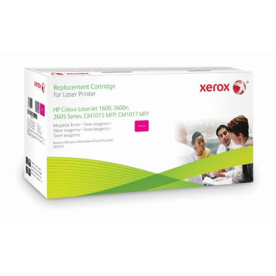 Xerox Toner magenta. Equivalent à HP Q6003A. Compatible avec HP Colour LaserJet 1600, Colour LaserJet 2600/2605, Colour LaserJet CM1015/1017 MFP