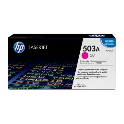HP 503A Colour LaserJet original cartouche de toner magenta capacit? standard 6.000 pages pack de 1