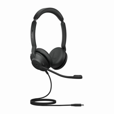 Jabra 23189-999-879 écouteur/casque Avec fil Arceau Bureau/Centre d'appels USB Type-C Noir