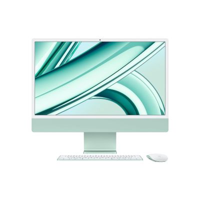 APPLE 24p iMac with Retina 4.5K display: M3 chip with 8-core CPU and 10-core GPU 256Go SSD - Green