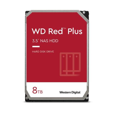 Western Digital HDD Red Plus 8TB 3.5 SATA 256MB