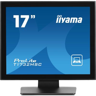 iiyama ProLite T1732MSC-B1SAG écran plat de PC 43,2 cm (17") 1280 x 1024 pixels Full HD LED Écran tactile Dessus de table Noir