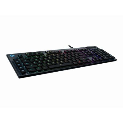 LOGITECH G815 LIGHTSPEED RGB Mechanical Gaming Keyboard - GL Tactile - CARBON - PAN - NORDIC