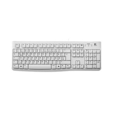 Logitech Keyboard K120 for Business clavier USB QWERTZ Allemand Blanc