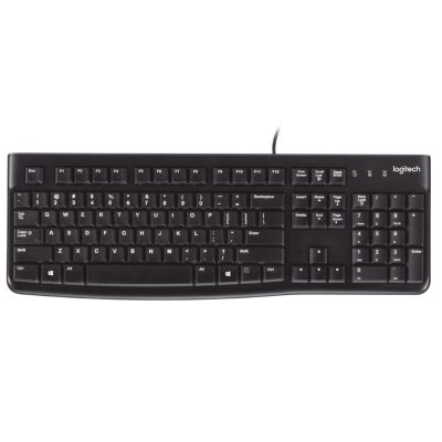 Logitech Keyboard K120 for Business clavier USB QWERTY Espagnole Noir