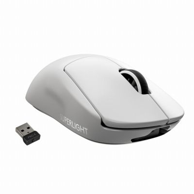 Logitech G LOGITECH PRO X SUPERLIGHT Wireless Gaming Mouse - WHITE - EER2