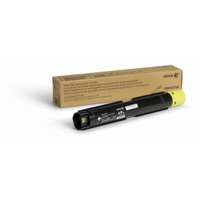 Xerox Cartouche de toner Jaune de Grande capacité Imprimante couleur ® VersaLink® C7000 (10100 pages) - 106R03758