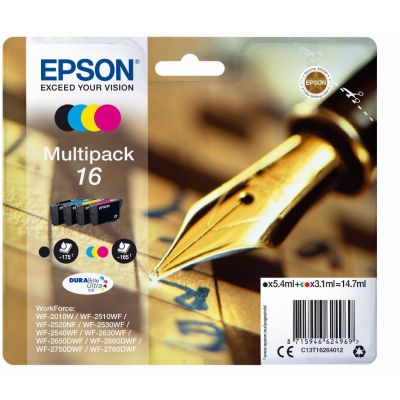 Epson Pen and crossword Multipack "Stylo à plume" 16 - Encre DURABrite Ultra N,C,M,J