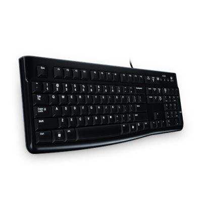 Logitech K120 Corded Keyboard clavier USB QWERTZ Slovaque Noir