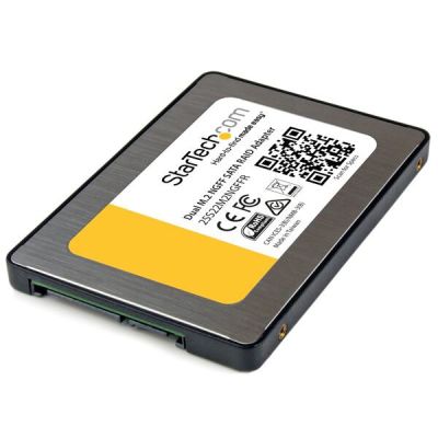 StarTech.com Adaptateur 2x SSD M.2 NGFF vers SATA 2,5" avec RAID