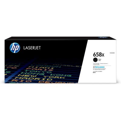 HP Toner noir LaserJe;tHP 658X authentique grande capacité