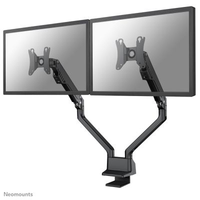 NEOMOUNTS BY NEWSTAR Flat Screen Dual Desk Mount 10-32p clamp/grommet Black