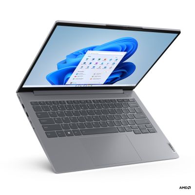 Lenovo ThinkBook 14 AMD Ryzen™ 7 7730U Ordinateur portable 35,6 cm (14") WUXGA 16 Go DDR4-SDRAM 512 Go SSD Wi-Fi 6 (802.11ax) Windows 11 Pro Gris