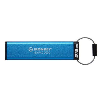 Kingston Technology 512GB USB-C IronKey Keypad 200C AES
