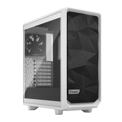 Fractal Design CAS Meshify 2 Compact White TG ClearTint