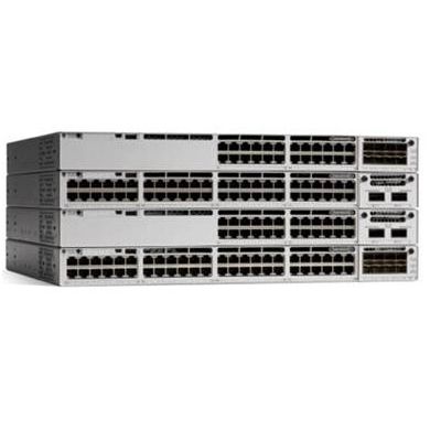 Cisco Catalyst C9300-48P-A commutateur réseau Géré L2/L3 Gigabit Ethernet (10/100/1000) Connexion Ethernet, supportant l'alimentation via ce port (PoE) Gris