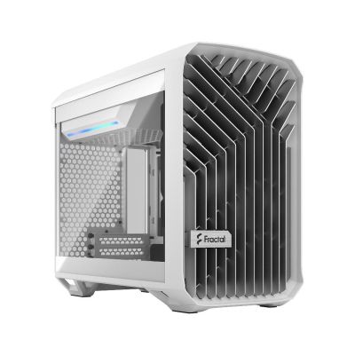 Fractal Design CAS Torrent Nano White TG Clear Tint