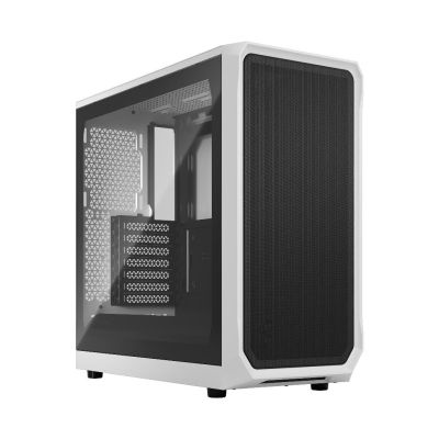 Fractal Design CAS Focus 2 White TG Clear Tint