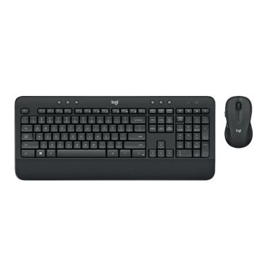 Logitech MK545 ADVANCED Wireless Keyboard and Mouse Combo clavier Souris incluse Universel USB QWERTZ Allemand Noir
