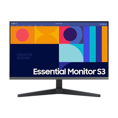 Samsung Essential Monitor S3 S33GC LED display 68,6 cm (27") 1920 x 1080 pixels Full HD Noir