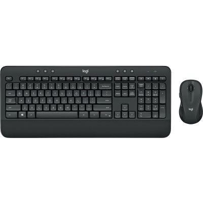Logitech MK545 ADVANCED Wireless Keyboard and Mouse Combo clavier Souris incluse RF sans fil Anglais Noir