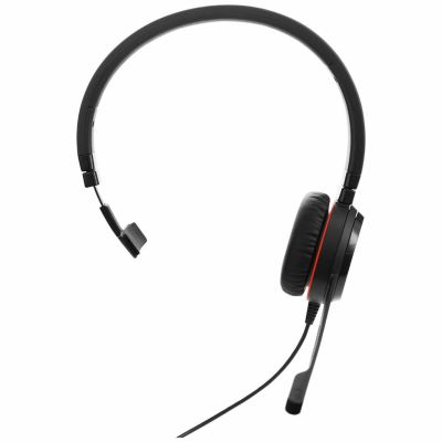 Jabra Evolve 20SE MS Mono Casque Avec fil Arceau Bureau/Centre d'appels USB Type-A Noir