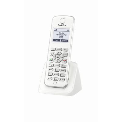 FRITZ!Fon M2 International Téléphone DECT Identification de l'appelant Blanc