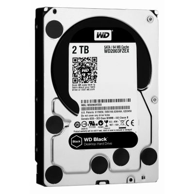 Western Digital HDD Black 2TB 3.5 SATA 6Gbs 64MB