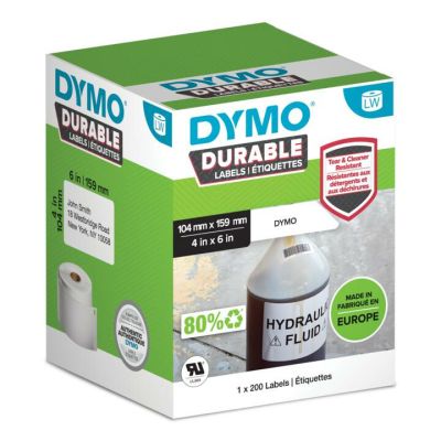 DYMO DURABLE LW EXTRA LARGE SHIPPING 4-1/16