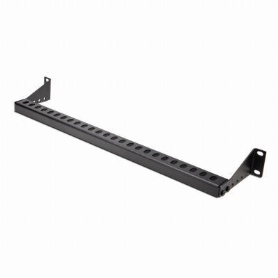 StarTech.com Guide-Câbles Montable en Rack 1U avec Profondeur Réglable, Support de Câbles pour Racks/Armoires 19", Barre de Fixation pour Câbles Horizontale pour Panneaux de Brassage/Switchs/PDUs