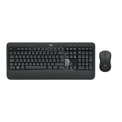 Logitech Advanced MK540 clavier Souris incluse Universel USB QWERTZ Allemand Noir, Blanc