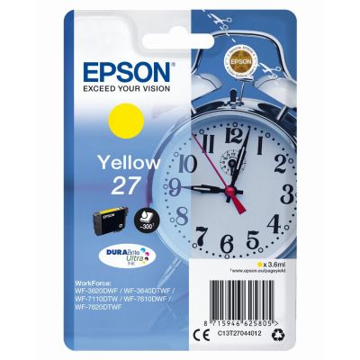 Epson Alarm clock Cartouche "Réveil" 27 - Encre DURABrite Ultra J