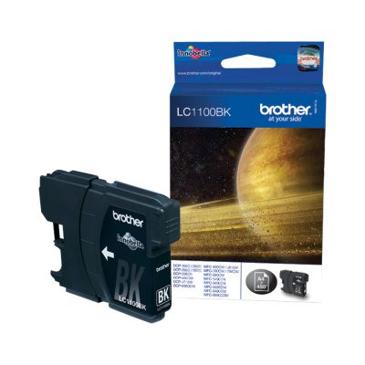 Brother LC-1100BK Black Ink Cartridge cartouche d'encre 1 pièce(s) Original Noir