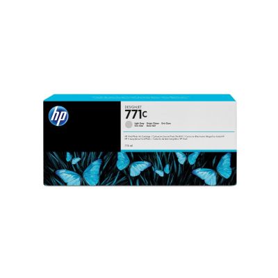 HP 771C cartouche d'encre DesignJet gris clair, 775 ml