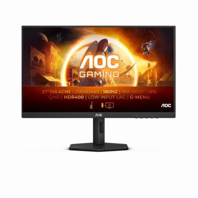 AOC Q27G4X LED display 68,6 cm (27") 2560 x 1440 pixels Quad HD LCD Noir