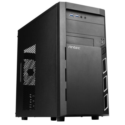 Antec Case/VSK3000 Elite/Tower MATX Black