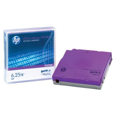 Hewlett Packard Enterprise HPE LTO6 Ultrium 6.25TB MP WORM Data Car