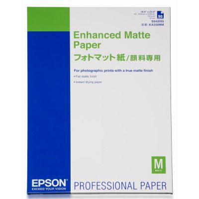 Epson Pap Mat Supérieur 189g 50f. A2 (0,420x0,594m)