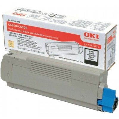 OKI Toner/black 6000sh f C5800/5900/5550MFP